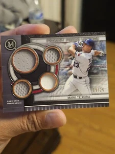 Collezione Topps Museum 2023 Mark Teixeira pezzi primari leggende argento /25 - Foto 1 di 8