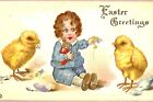 NEW Custom Designed Printed 4x6 Postcard Vintage Easter Day Reprint Spring
