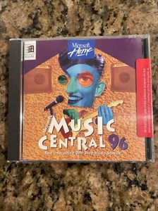 MICROSOFT MUSIC CENTRAL 96 CDROM HOME INTERACTIVE MUSIC SOURCE- NEW SEALED - Picture 1 of 5