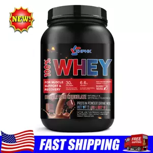 ZHPHK Whey Protein Powder Muscle Builder Protein Powder 2lb Chocolate Flavor - Picture 1 of 10