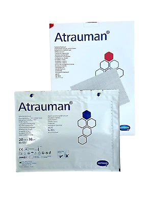 HARTMANN Atrauman 20cm x 30cm - Box of 10 - Sterile Non-Adherent Wound Dressings
