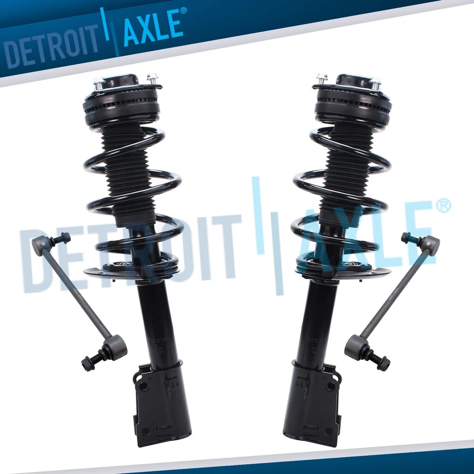 Front Struts with Coil Springs Sway Bar Links Kit for 2009 - 2019 Dodge Journey — 第 1/4 张图片