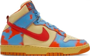 Nike Dunk High 1985 Orange Acid Wash (DD9404-800) UK7.5 - Picture 1 of 7