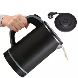 Wasserkocher Edelstahl Mini-Reisewasserkocher 0,8 L Elektrischer Wasserkocher DE - Bild 1 von 14