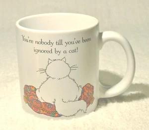 Taza de café "CAT" colección American Greetings Designers 1988 vintage!  - Imagen 1 de 3