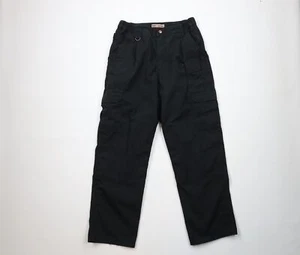 5.11 Tactical Series Mens 32x30 Faded Double Knee Taclite Pro Cargo Pants Black - Picture 1 of 12