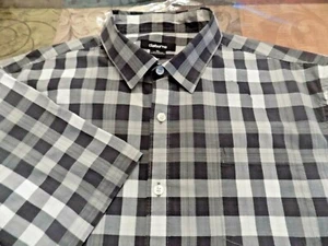 CLAIBORNE PLAID SHIRT WIT SHORT SLEEVES SIZE XL DRESS/CASUAL - Picture 1 of 5