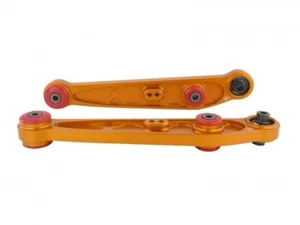 Skunk 2 Alpha Rear Lower Control Arms Set Gold for Honda CRX Civic Del Sol New - Bild 1 von 6