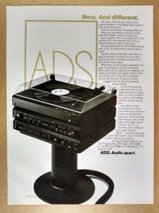 1983 ADS Atelier R1 Receiver P2 Turntable C2 Cassette Deck vintage print Ad - Picture 1 of 1