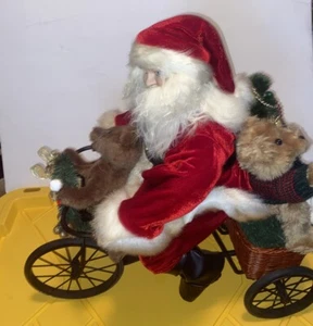 Costco Santa On A Bike Signature Lrg decoración navideña - 19” Kirkland - Imagen 1 de 23
