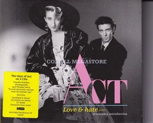 ACT - LOVE & HATE / THE BEST OF ACT 2CD PROPAGANDA CLAUDIA BRUCKEN 12" VERSIONS - Picture 1 of 3