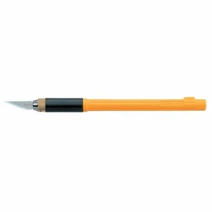 AK-4 OLFA Cushion Grip Art Knife w/ Contoured Handle & 3 Blade Types, 1 Each - Picture 1 of 2