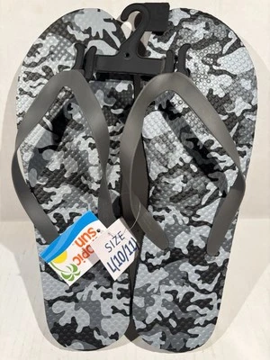Chanclas Camufladas Para Hombre Gris Negro Tropic Sun Cómodas Ligeras NUEVAS Foto 1 de 4
