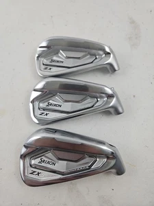 3 Srixon ZX5 MkII 7 Iron Right Handed Club Head Only Fitting Demo STD, +2 & -2 - Picture 1 of 14