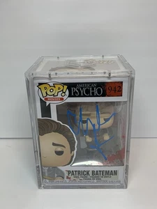 Funko Pop American Psycho Patrick Bateman #942 ~ Signed by Christian Bale w/COA - Picture 1 of 16