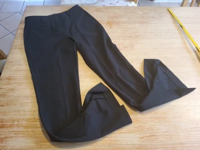 Hose, Gr. 34/ XS , C&A , schwarz, Extravaganter Beinabschluss Schlitz, Elasthan  - Bild 1 von 4