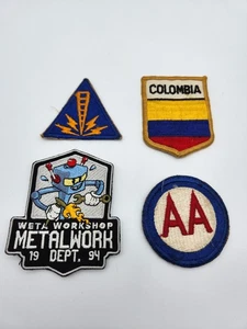 Diverse Aufnäher, Militär, AA, Kolumbien, Metallarbeiten,  - Bild 1 von 5