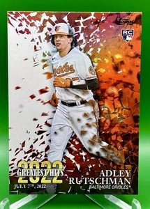 2023 Topps Series 1 2022's Greatest Hits Adley Rutschman #22GH-23 Rookie RC🔥 - Picture 1 of 2