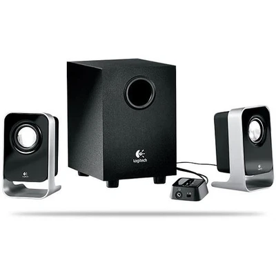 Logitech LS21 - 2.1 Stereo Computer Lautsprechersystem mit Subwoofer - Schwarz / NEU - Bild 1 von 4