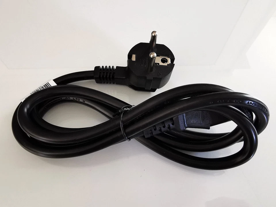 High Quality EU 3-Prong AC Power Cord Cable for Laptop power supply - Image 1 of 3