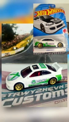 Hot Wheels Honda Civic SI ***Box personalizada con Spectraflame y RR*** Foto 1 de 3