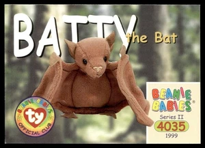1999 Beanie Babies Serie 2 Batty the Bat #153 - Bild 1 von 2