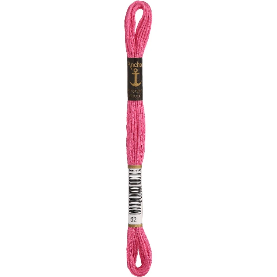 Anchor 6-strand Embroidery Floss 8.75yd Magenta Medium 719269003027