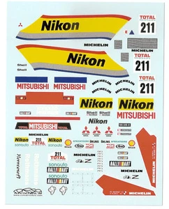 Calca 1/32 Mitsubishi Pajero Paris Dakar '92 H.Auriol - Imagen 1 de 1