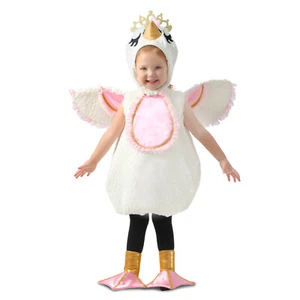 Baby Girls White Swan Princess Halloween Costume 6-12-18 mo.Toddler Child 2T - Picture 1 of 7