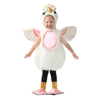 Baby Girls White Swan Princess Halloween Costume 6-12-18 mo.Toddler Child 2T - Image 1 of 4