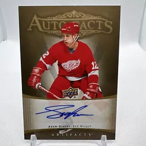 Adam Graves 2023-24 Upper Deck Artifacts Retro Auto-Facts Detroit Red Wings - Bild 1 von 2