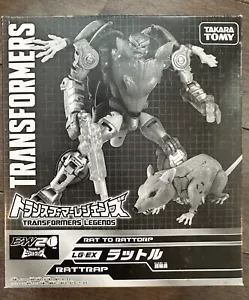 GENUINE Takara Transformer Legend LGEX RATTRAP Titan Return G1 Headmaster LG-EX - Picture 1 of 3