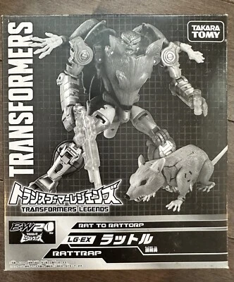 GENUINE Takara Transformer Legend LGEX RATTRAP Titan Return G1 Headmaster LG-EX - Image 1 of 3