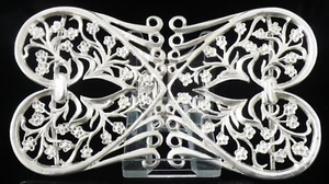 Huge Sterling Silver Nurses Belt Buckle, Hallmarked Birmingham 1987 - Picture 1 of 12