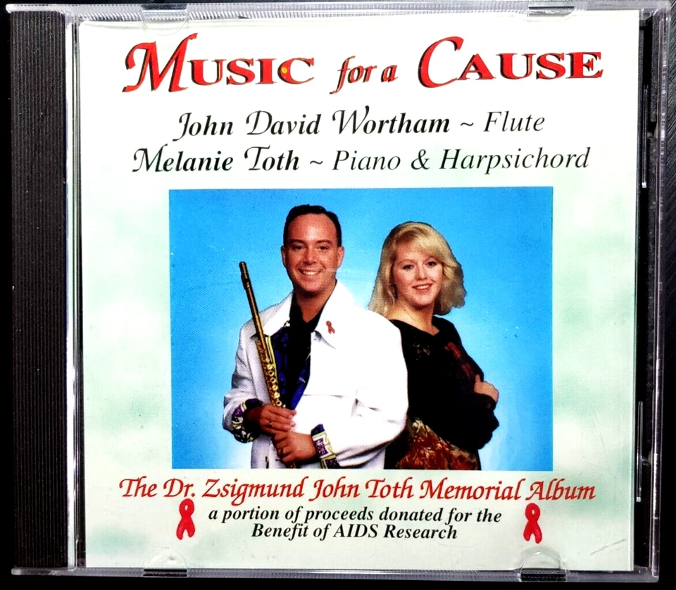 MUSIC FOR A CAUSE CD DR. ZSIGMUND JOHN TOTH MEMORIAL ALBUM WORTHAM TOTH NM Foto 1 de 3