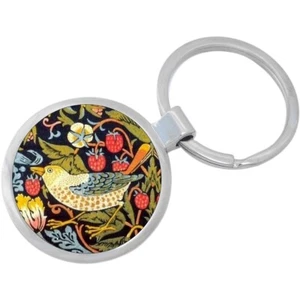 Portachiavi William Morris ladro di fragole - include anello da 1,25 pollici per chiavi - Foto 1 di 2