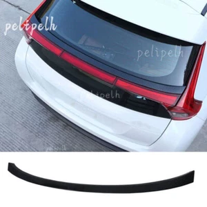 For Mitsubishi Eclipse Cross 2018-2023 Carbon Fiber Rear Trunk Spoiler Wing Flap - Picture 1 of 7