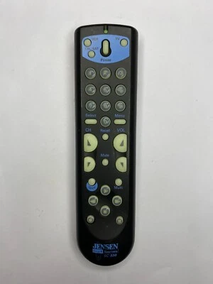 Jensen Model SC 330 Surf Series Remote Control, Black - OEM Original Universal - Image 1 of 2