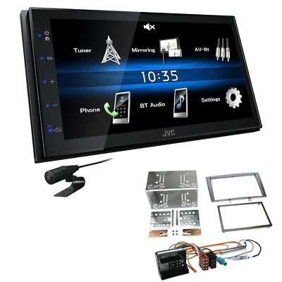 JVC Autoradio Touchscreen Bluetooth USB für Peugeot 308 2007-2009 in schwarz - Bild 1 von 4