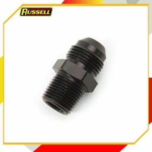 Adaptador recto Russell 660443 Flare to Pipe 660443 6AN 1/4 pulg. Aluminio NPT - Imagen 1 de 1
