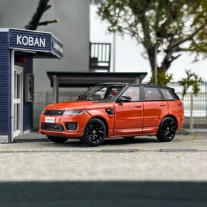 WHELART 1/64 Scale Land Rover Range Rover Sport 2018 Orange Diecast Car Model - Picture 1 of 6