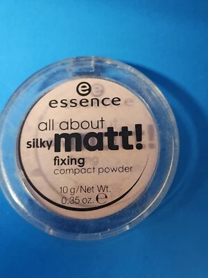 Essence All About Silky Matt Fixing Compact Powder #10 - Translucent Rose - Image 1 of 2