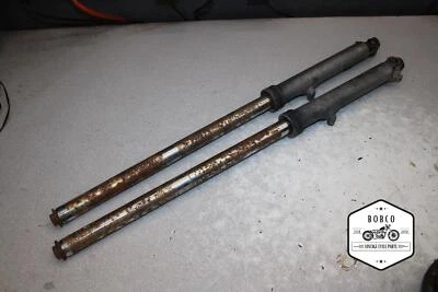 1979 Suzuki OR50 FRONT FORKS SHOCK SUSPENSION SET PAIR 0774.WF - Image 1 of 4