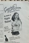 1947 Exquisite form women's bra Miracle of figure-flattery fashion ad