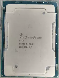 Intel SR3B6 Xeon Gold 6148 20-Core 2,40GHz 150W CPU Prozessor - Bild 1 von 1