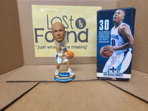 DAVID WEST BOBBLEHEAD #30 New Orleans Hornets Promo Ochsner Health Promotional Cover