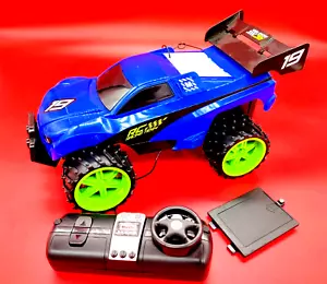 Maisto R/C Racing Team Car # 19 Off-Road Radio Remote Control Blue Race Car - Picture 1 of 9