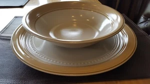 Johann Haviland Crowning Fashion Tawny Willows Serving Bowl & 12.5 Round Platter - Picture 1 of 8