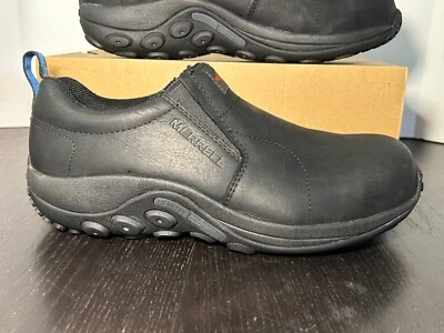 Merrell Jungle Moc Leather Comp Toe Work Shoes Black Mens Size 11.5 - Image 1 of 4