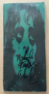 Vintage LIFE and CRIMES of ALICE COOPER Booked SIGNED / AUTOGRAPHED x3 - Picture 1 of 6